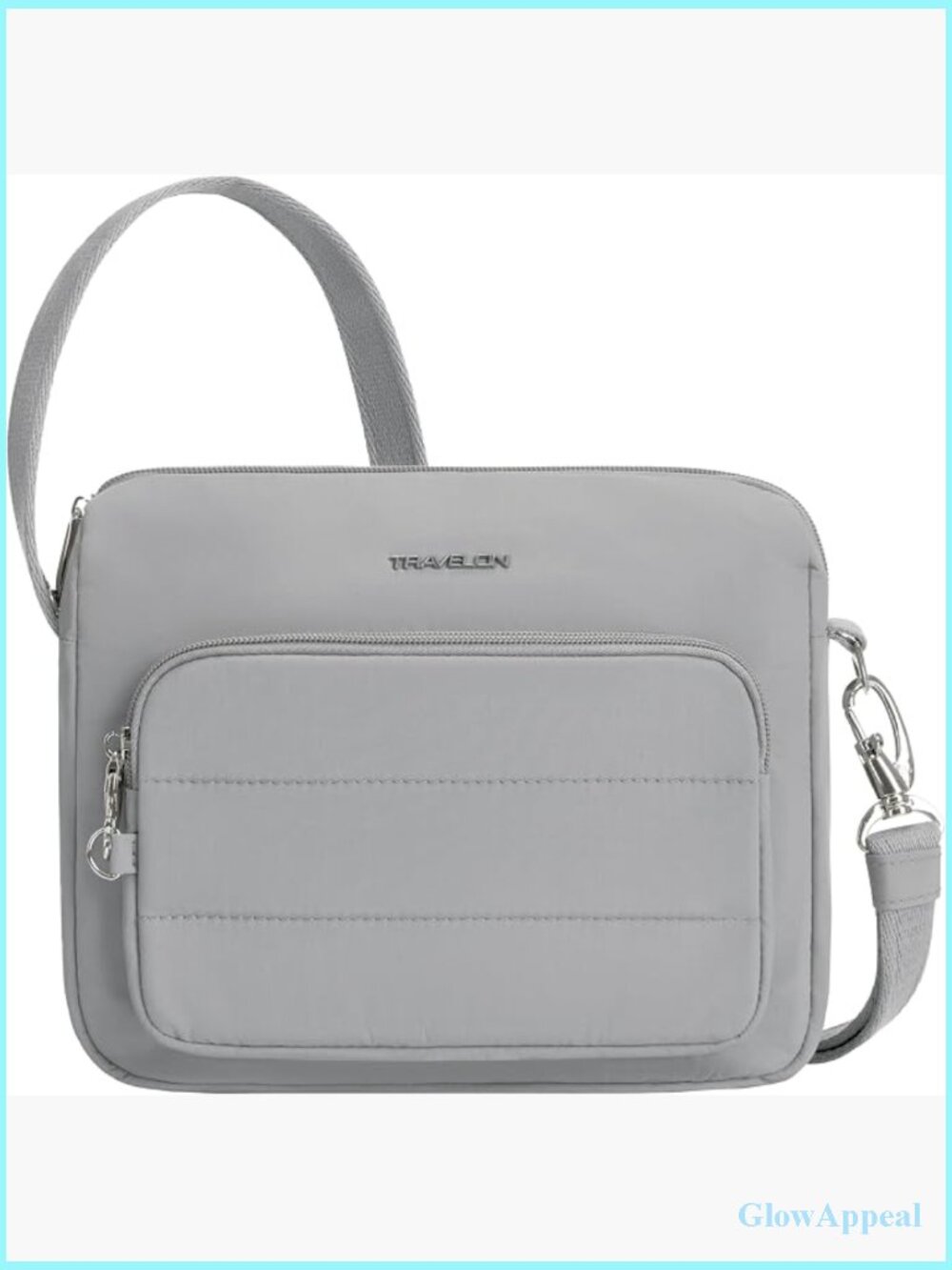 Anti-Theft Crossbody Bag Slash Resistant RFID Locking Pockets